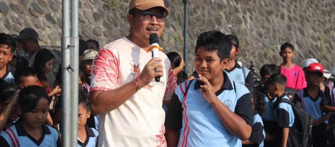 HUT Ke-422 Kota Singaraja, Pemkab Buleleng Tebar 30 Ribu Benih Nila dan Gelar Gemarikan untuk Cegah Stunting