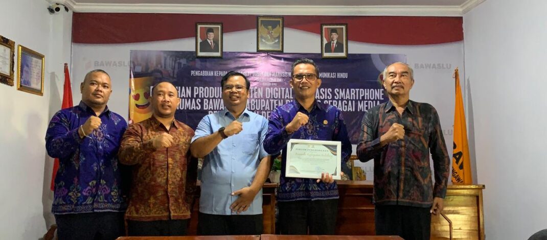 Perkuat Komunikasi Publik, Bawaslu Buleleng – IMK Gelar Pelatihan Produksi Konten Digital
