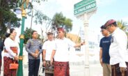 Sampah Plastik Disulap Jadi Infrastruktur Kota, Buleleng Mulai Pasang Plang Jalan Ramah Lingkungan