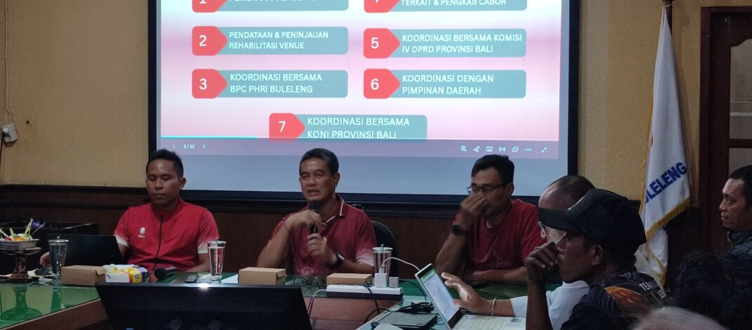 KONI Buleleng Optimistis Jadi Tuan Rumah Sukses Porprov 2027, Sarpras dan Atlet Mulai Disiapkan