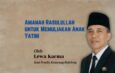 Amanah Rasulullah untuk Memuliakan Anak Yatim