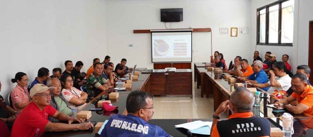 BPBD Buleleng Perkuat Kesiapsiagaan Bencana Lewat Penguatan Tim Reaksi Cepat Lintas Sektor
