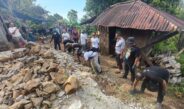 Resmi Terbentuk, IKA Foursma Singaraja Gelar Aksi Sosial Bedah Rumah