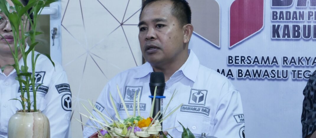 Bawaslu Bali: Pemutakhiran Data Partai Politik Jadi Kunci Mencegah Sengketa Pemilu 2029