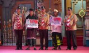 Puncak Peringatan Hari Pramuka, Kwarcab Buleleng Serahkan Dua Rumah Layak Huni