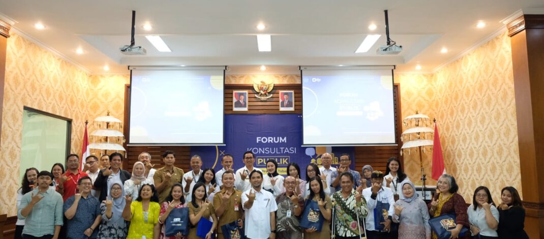 KPP Pratama Tabanan Selenggarakan Forum Konsultasi Publik Tahun 2026
