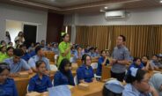 KPU Buleleng Laksanakan Sosialisasi Pendidikan Demokrasi bagi Mahasiswa STIKES Buleleng