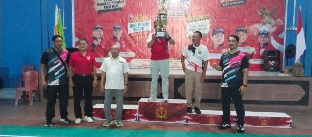 Denpasar Juara Umum Kejurprov PBSI Bali 2026, Buleleng Sumbang Dua Gelar